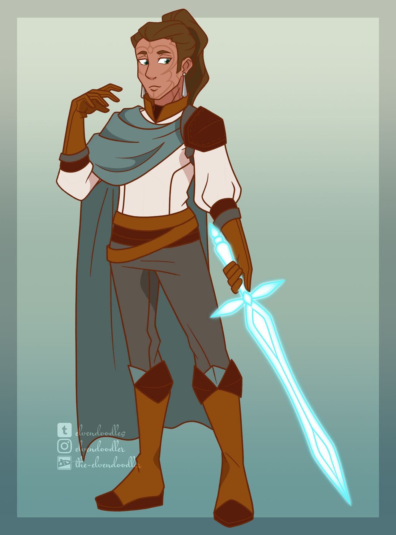 Humans Magic Knight The Human Knight by The-Elvendoodler on DeviantArt