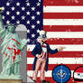Anti America wallpaper countryballs