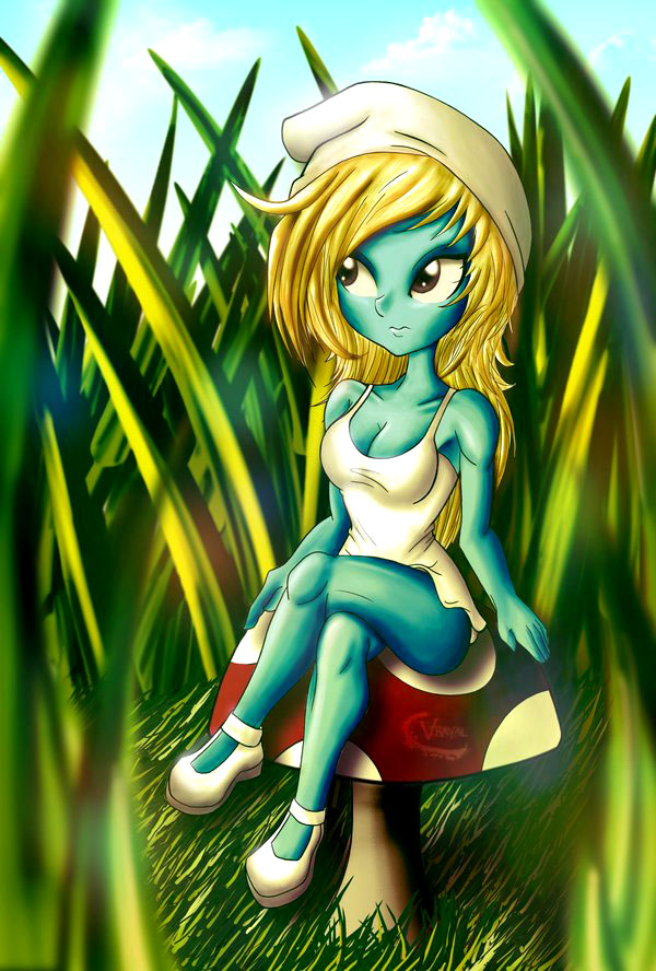 smurfette by v-trayal on DeviantArt