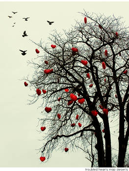 troubled hearts map deserts