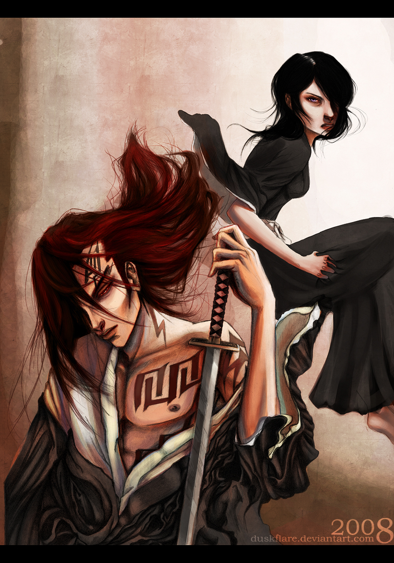 BLEACH: Renji and Rukia