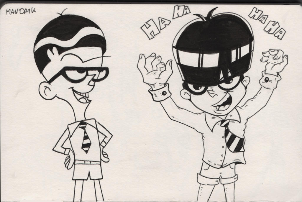 Mandark by DinoDraketakethecake on DeviantArt