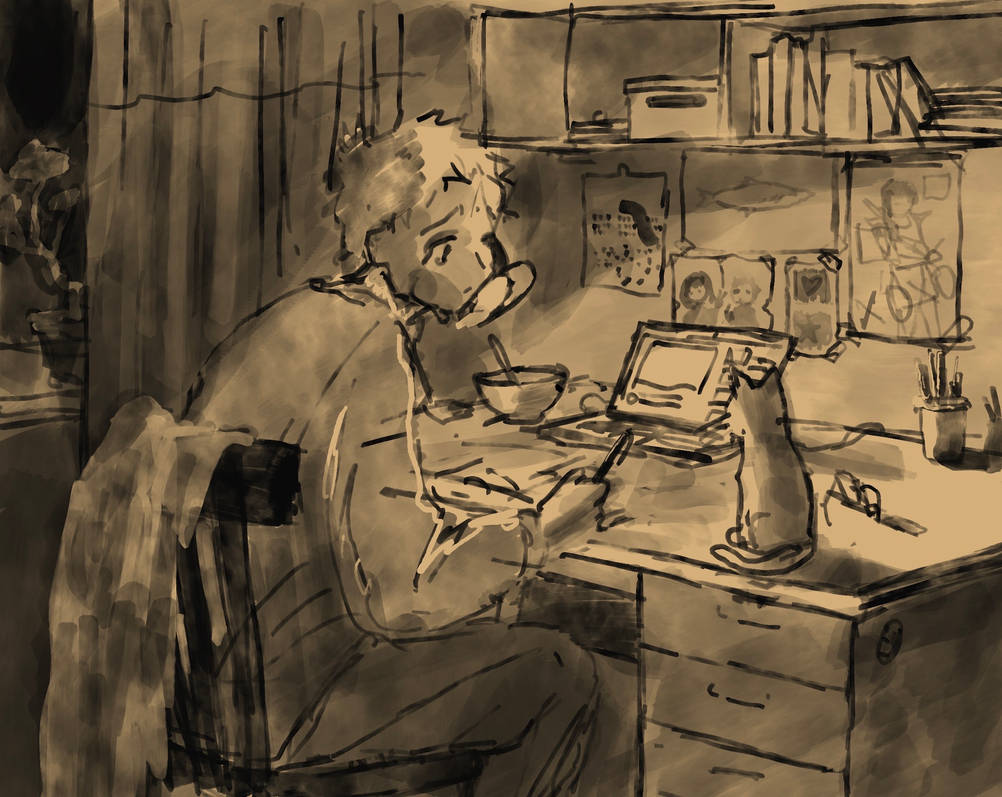 Whining At Night By Seishinsewer On DeviantArt whining-at-night-by-seishinsewer-on-deviantart