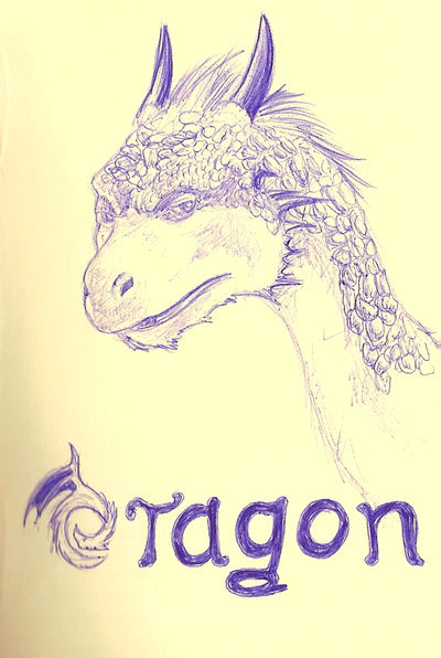 Eragon pen-sketch