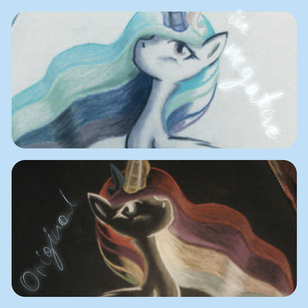 Day is dark... Celestia