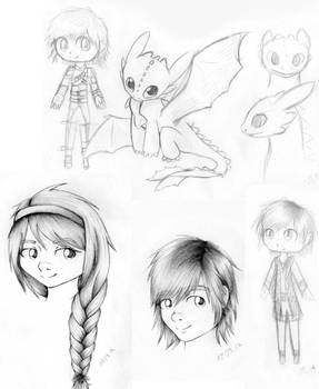 Some Httyd sketches