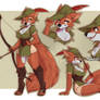 Robin Hood sketch page