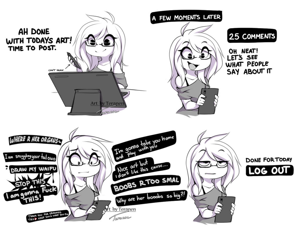 comments by teranen on DeviantArt