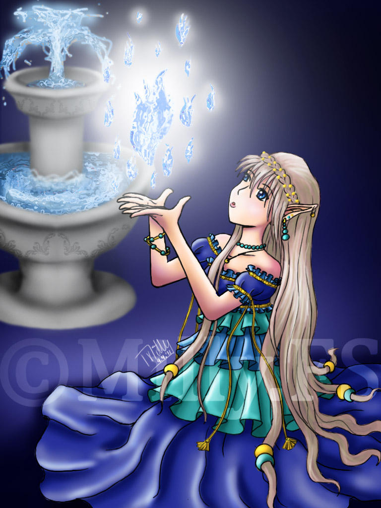 magic light elf by FeelThePaintbrush on DeviantArt