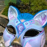 Painted Cheshire Cat Fest Mask