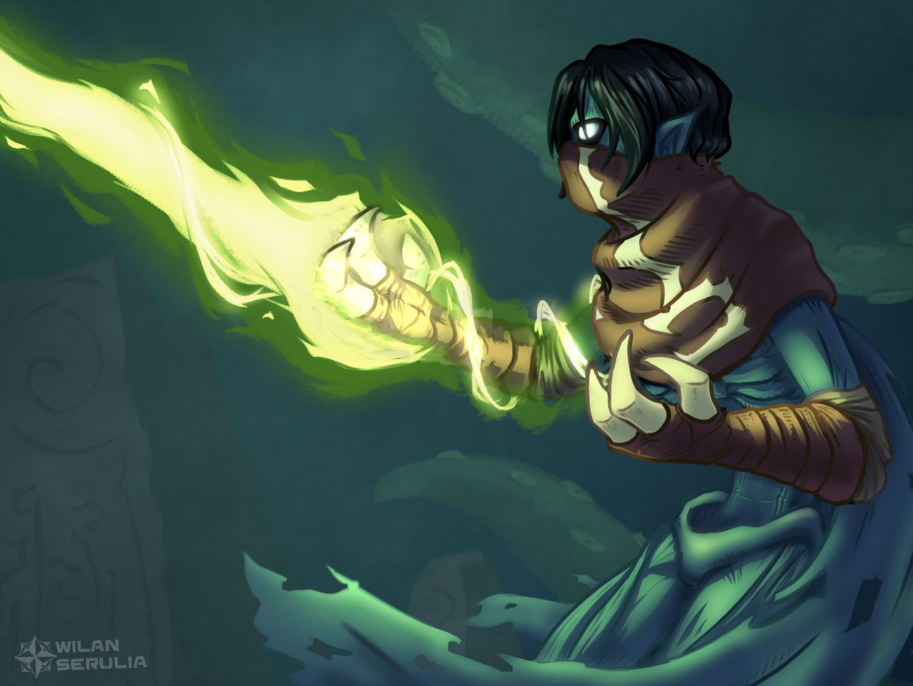 Wraith Phasing Animation The Wraith by WilanSerulia on DeviantArt