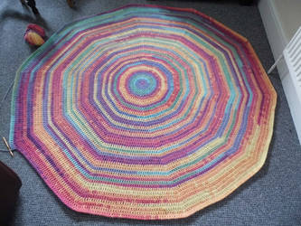 27/8/2020 - Crochet Sundown Rug