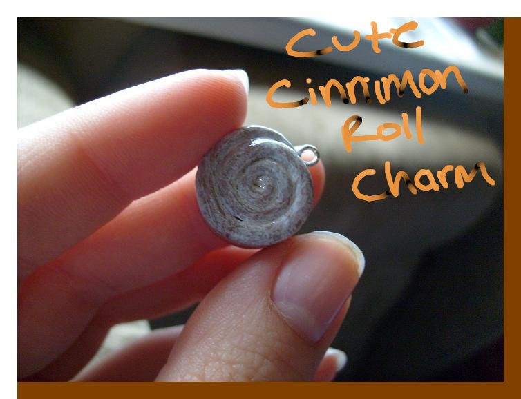 Cinnamon Roll Charm