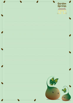 Garden Sprites Stationary