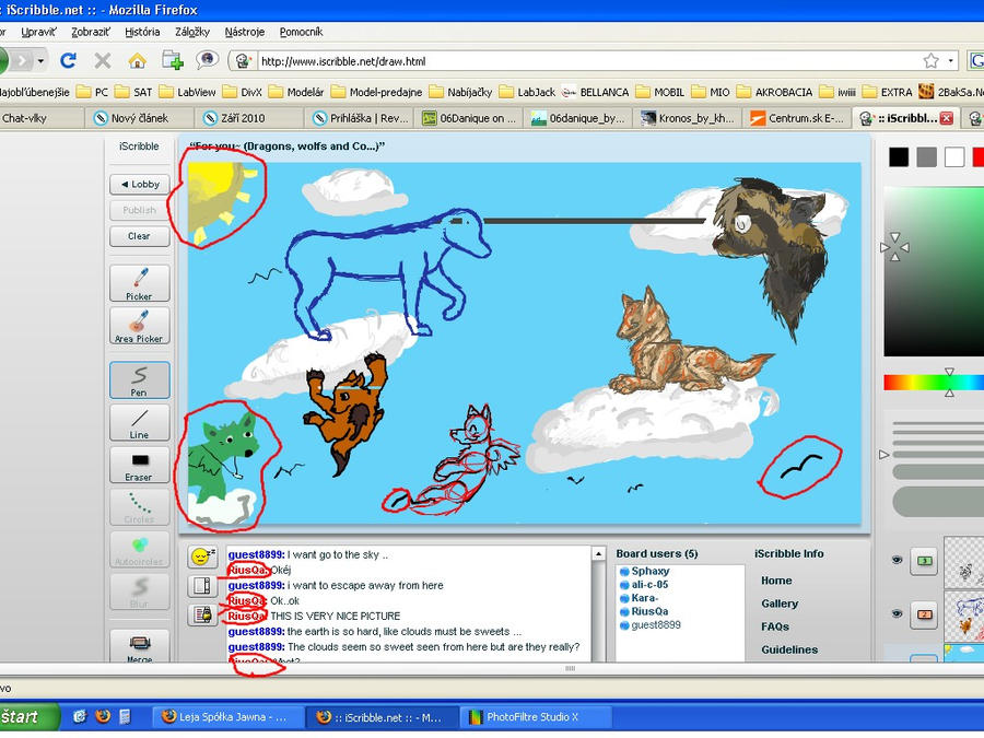 Chat Drawn Draw Chat by RiusQa on DeviantArt