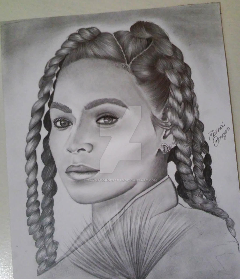 Beyonce Realism by taynaborgesarts on DeviantArt