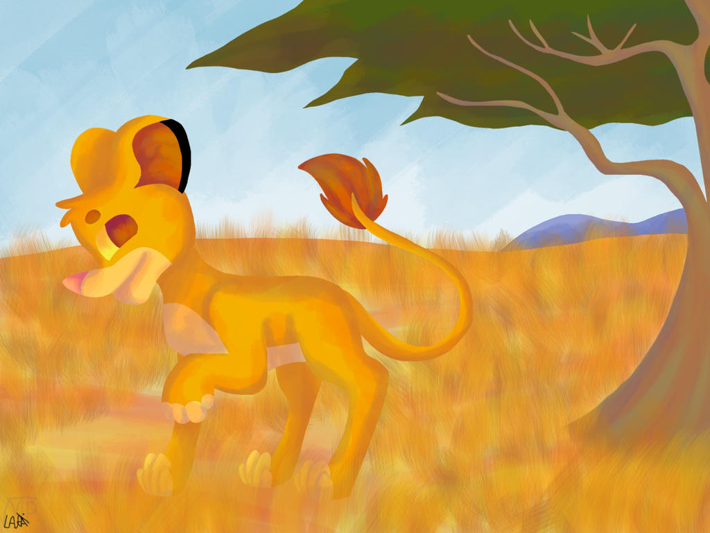 Spooky Simba Simba by lauritoonas on DeviantArt