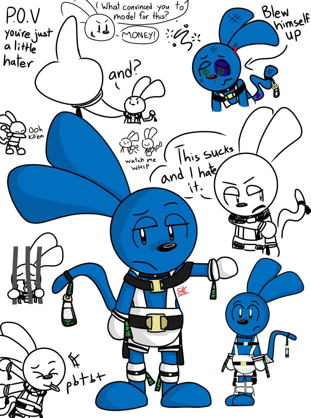 Fat Riggy Prisoner 14: Riggy by Niftysupermario56 on DeviantArt