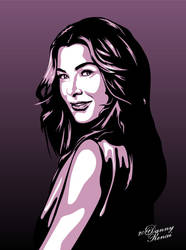 Ellen Pompeo Style Vector