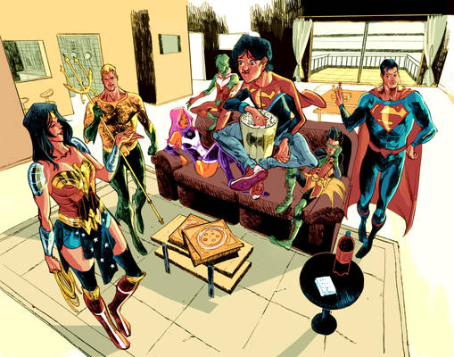 Teen Titans/Justice League 