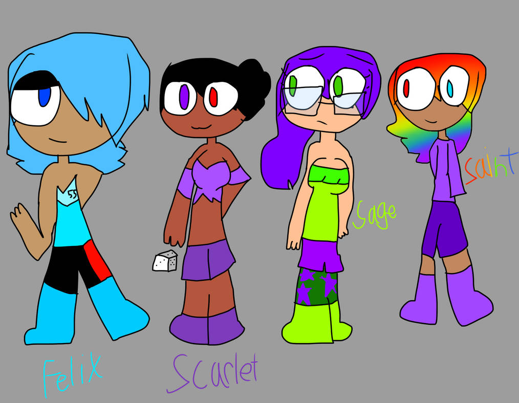 Numberblocks as humans by sussyforain on DeviantArt