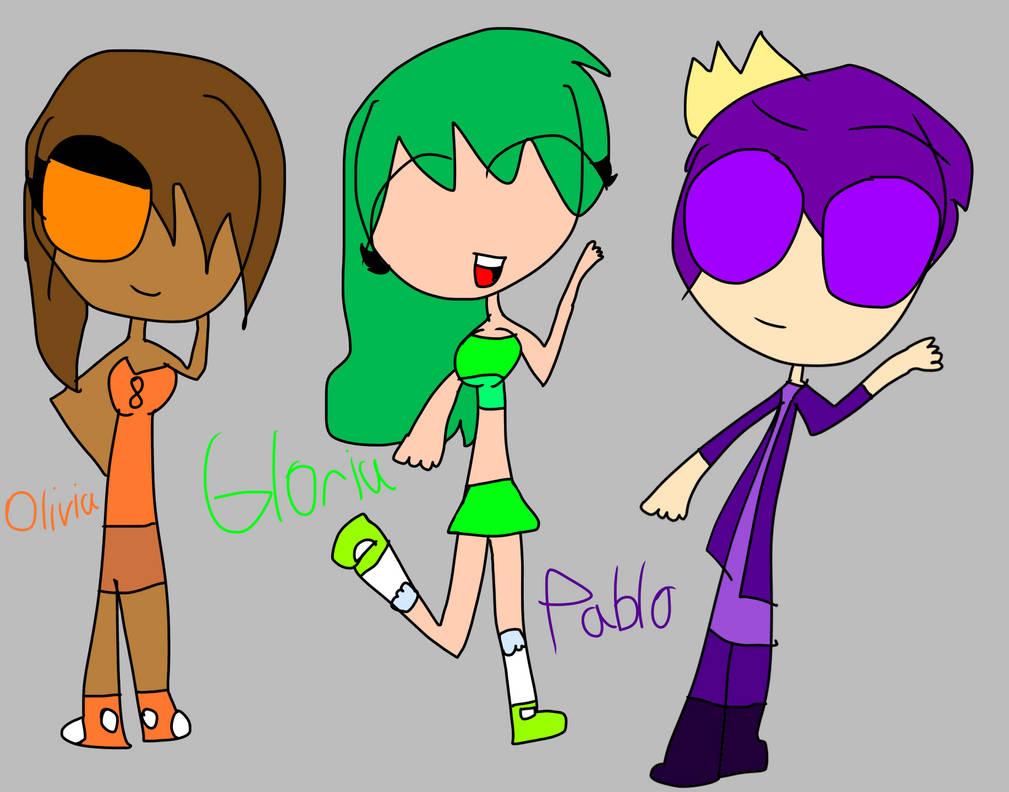 Colourblocks as humans remake part 2 by sussyforain on DeviantArt