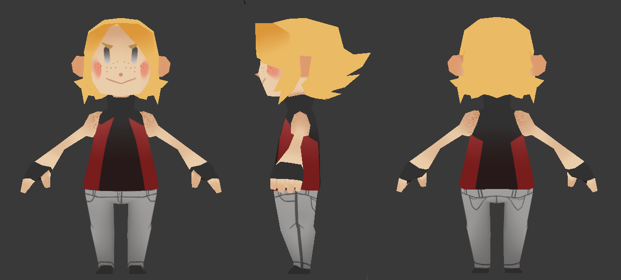 3D Lowpoly - Avery