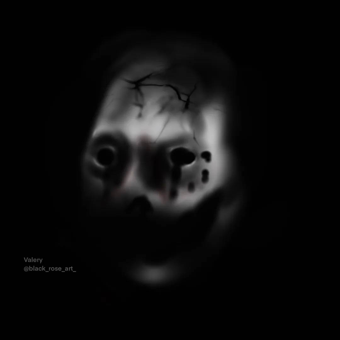 HORROR STYLE - Scared Face (Concept Sketch) by littleredmao on DeviantArt