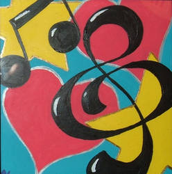 Treble Clef and a Note
