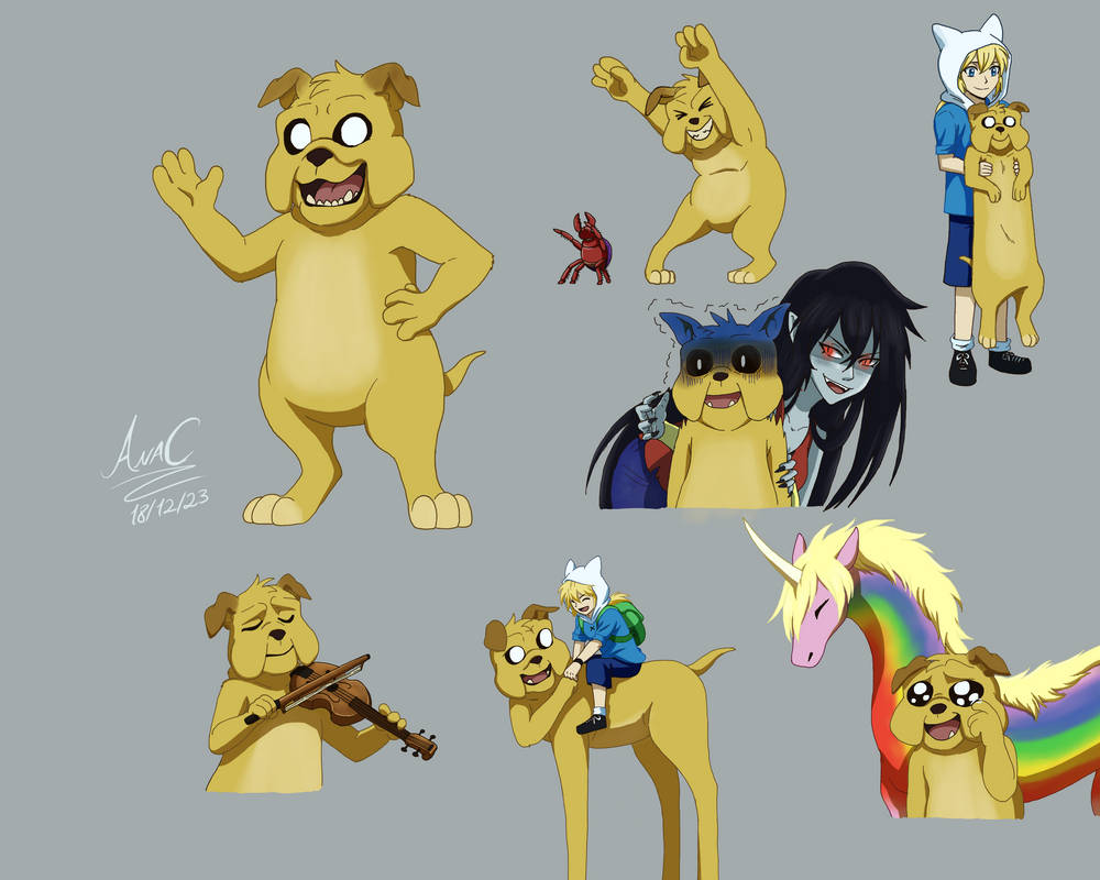 Jake Side View Adventure Time - Jake by LightFury96 on DeviantArt