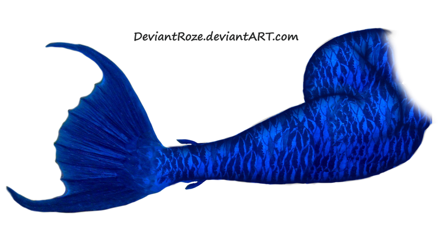 Mermaid Tail 10 (Blue) by DeviantRoze