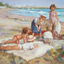 Children on the beach 3