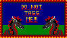 Do not tagg me Gift Stamp by TheBladeDragon