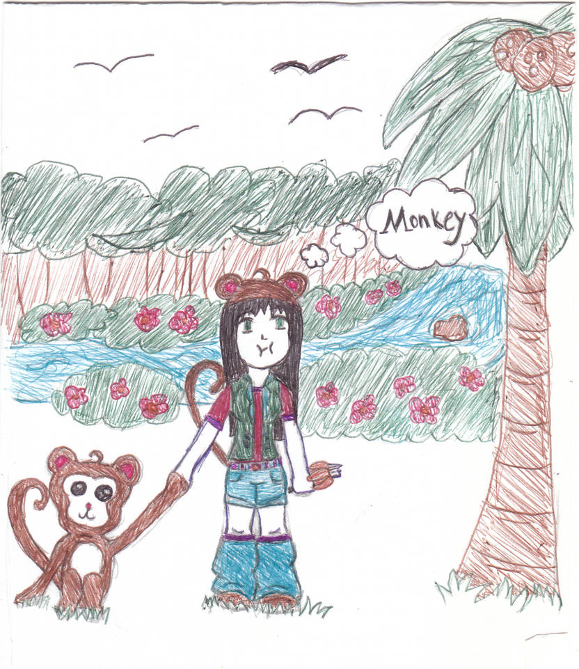 MONKEY by dragonartist3 on DeviantArt
