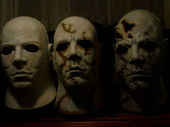 myers masks i painted 