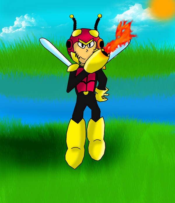 Buzz Man Finished by JoeyTheHedgehog on DeviantArt