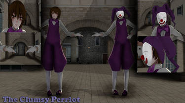 Pierrot- The Clumsy Pierrot Model