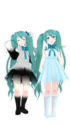 Smol Miku Model DL Ver. 1.0 by Allena-Frost-Walker