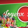 Banniere Joyeux Noel - Banner Merry Christmas