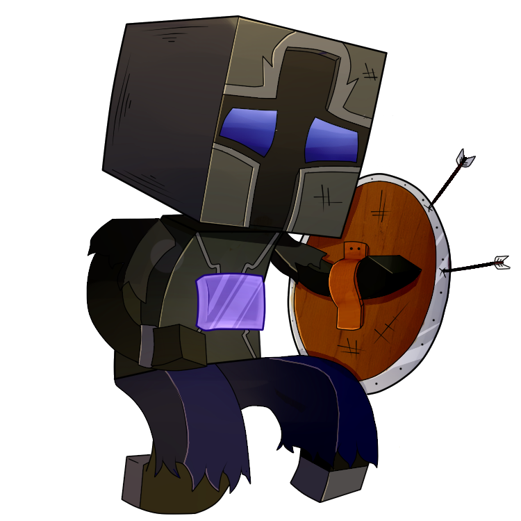 Minecraft knight by GONNABECLEVER on DeviantArt