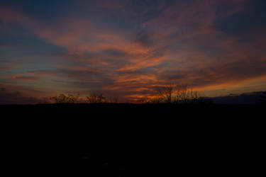 Sunset from Keeton Yard