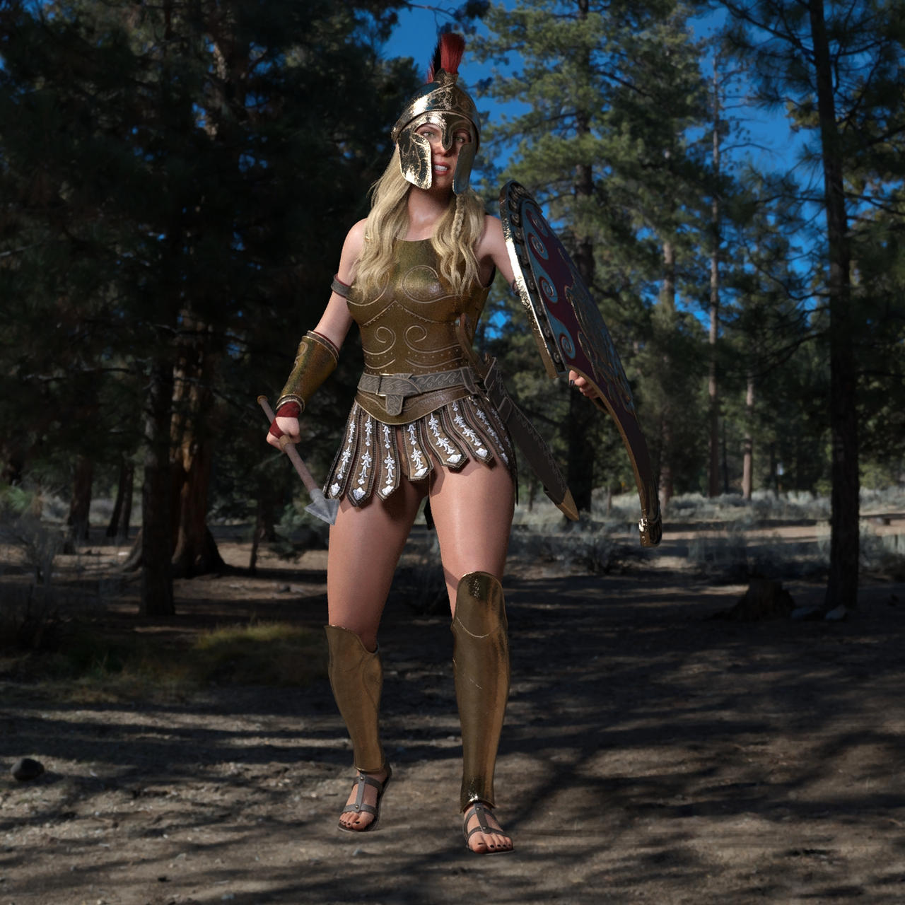 Deviantart Amazon Swords New Amazon by joseph-bk on DeviantArt