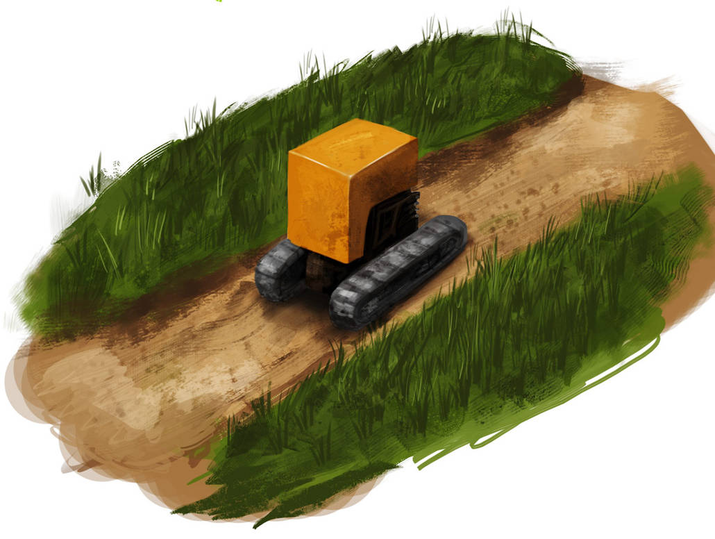Tracked vehicle / rover (repaint) by Ranivius on DeviantArt