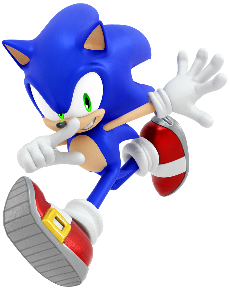 Sonic SSF2 Render - No Shadow by Lamea132 on DeviantArt