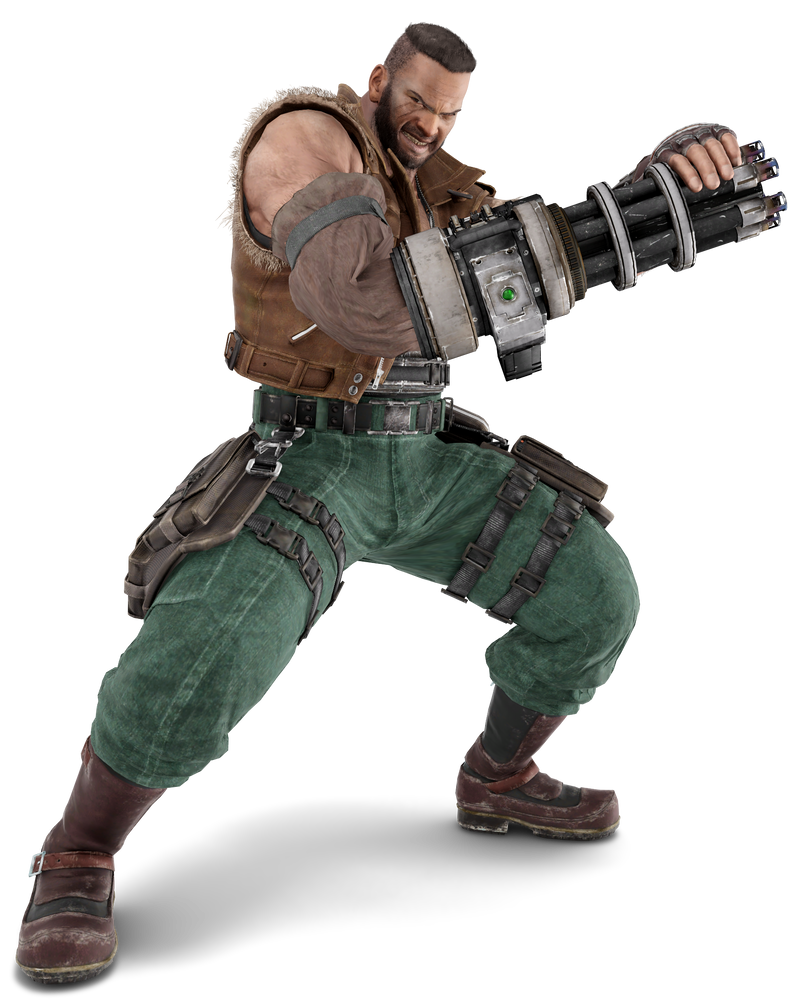 Barret Wallace Render by Lamea132 on DeviantArt