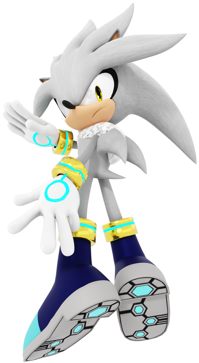 Silver The Hedgehog 2020 Sonic Channel Render by Lamea132 on DeviantArt
