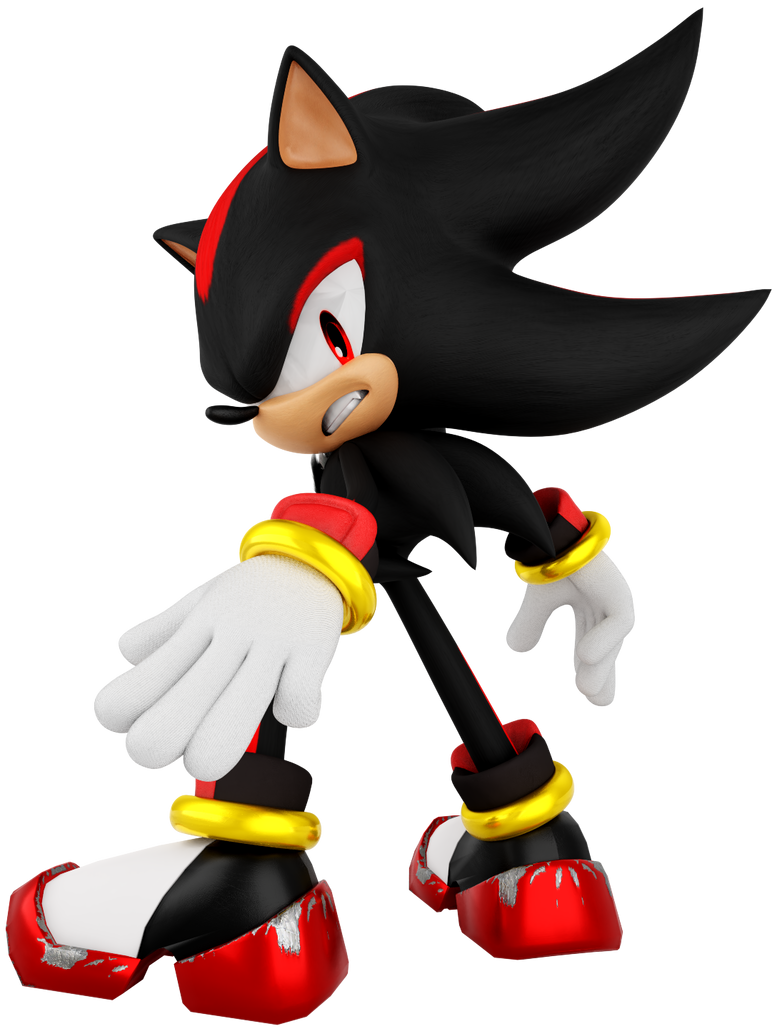 Shadow - Archie Sonic Comics Render by Lamea132 on DeviantArt
