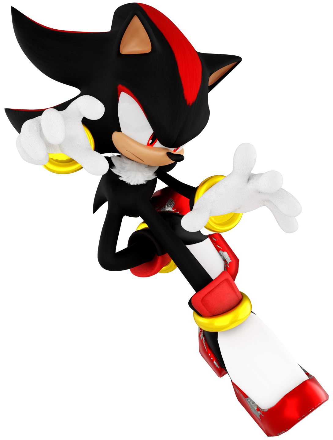 Shadow - Sonic Channel Oct 2020 Render Remake by Lamea132 on