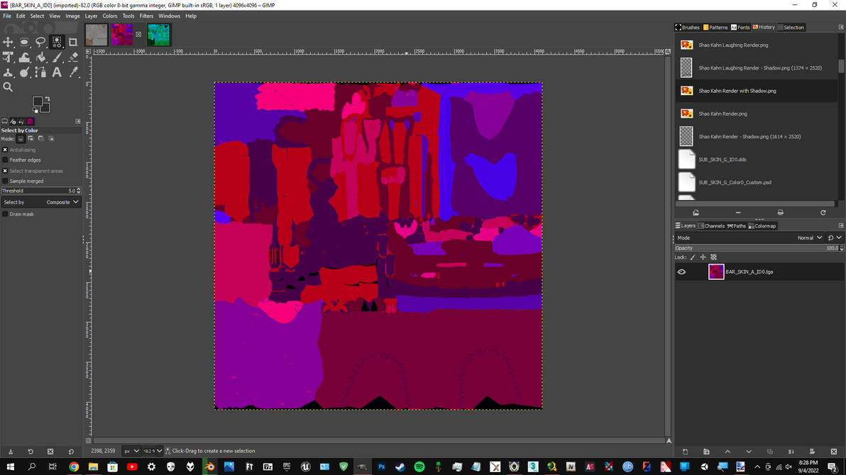 How To Color Mortal Kombat 11 Textures by Lamea132 on DeviantArt