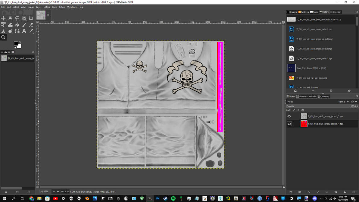 How to Color Tekken 7 Diffuse Textures by Lamea132 on DeviantArt